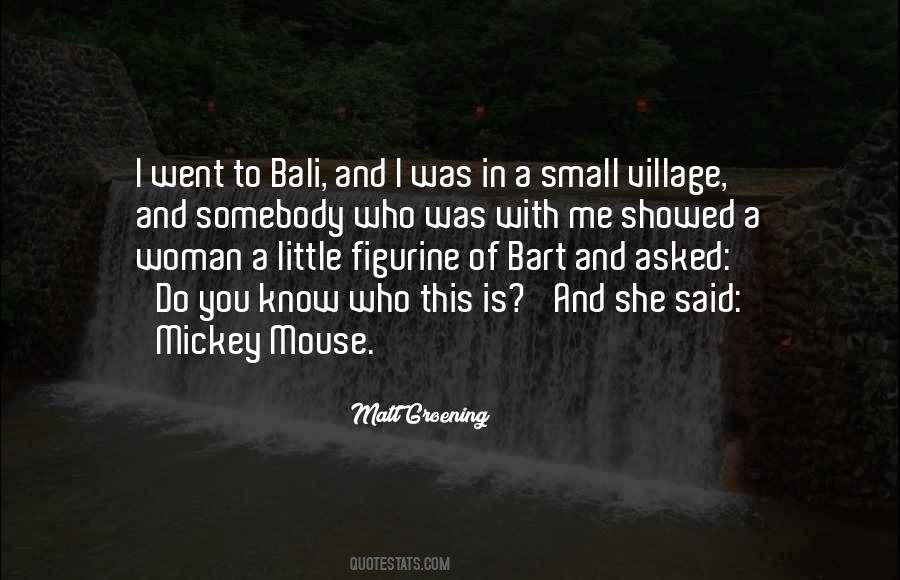 Small Village Quotes #597871
