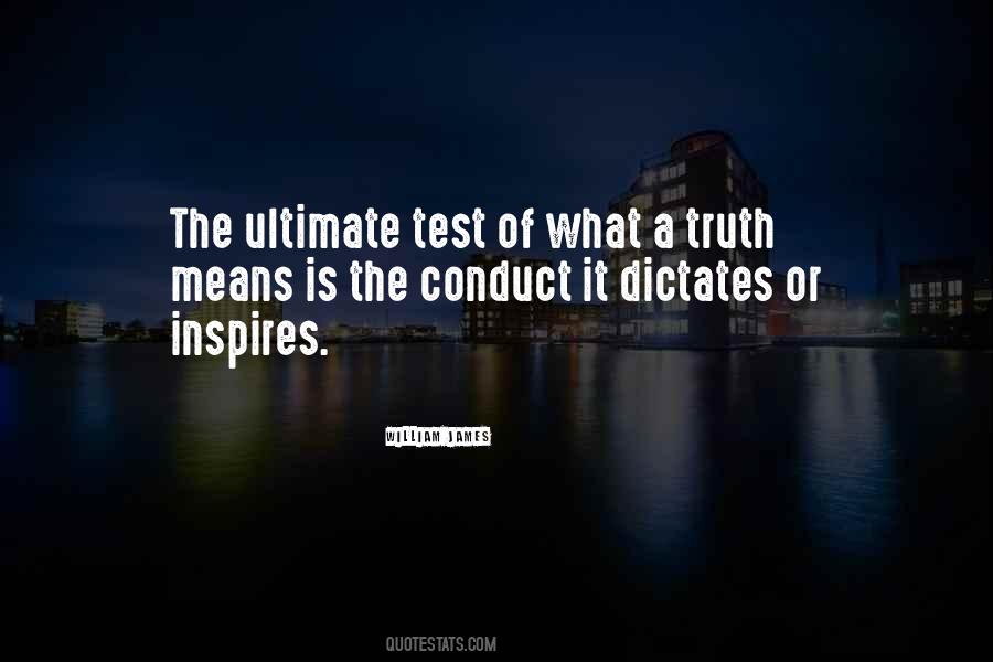 An Ultimate Truth Quotes #117618