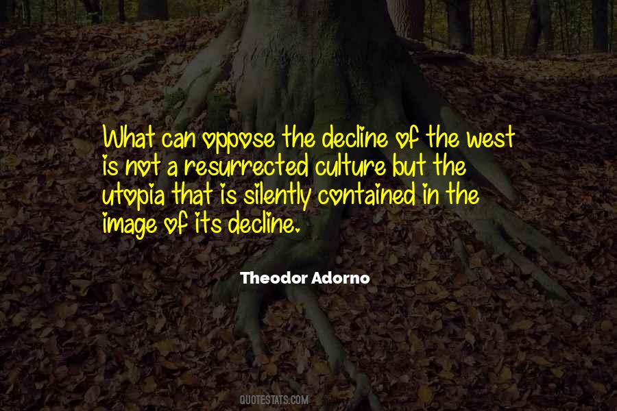 Adorno Culture Quotes #60953