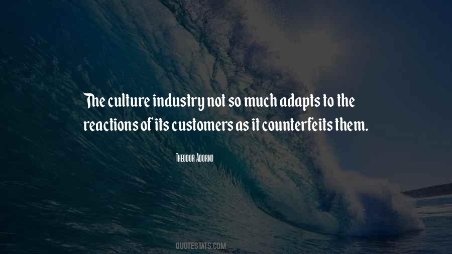 Adorno Culture Quotes #973334
