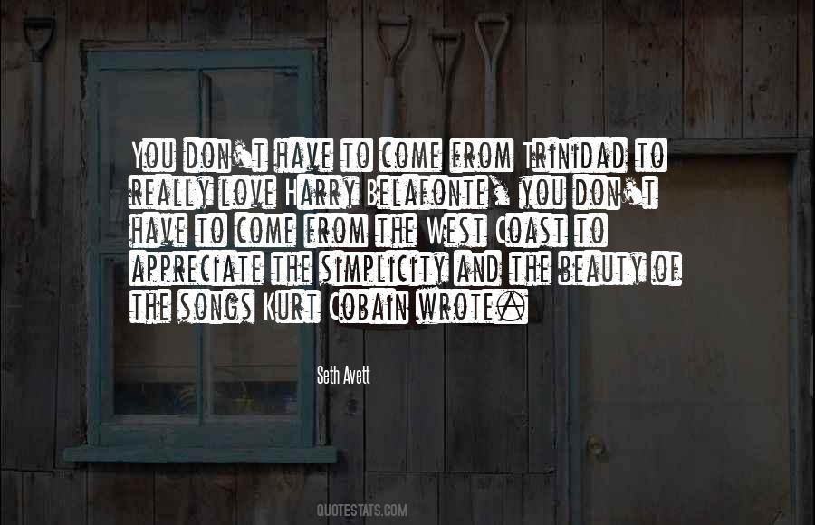 Belafonte Quotes #910745