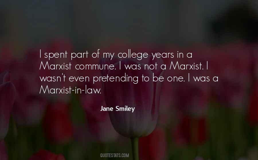 College Years Quotes #1810545
