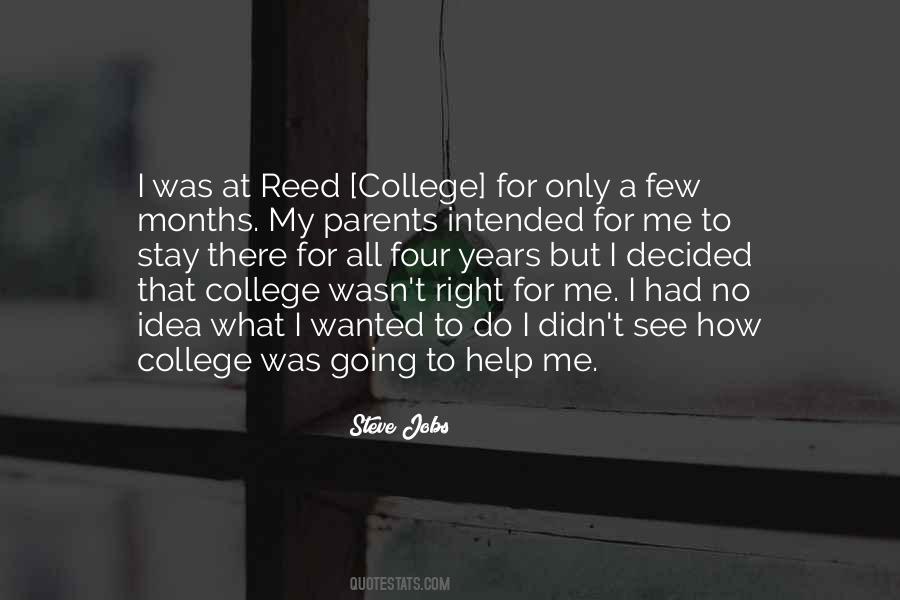 College Years Quotes #222165