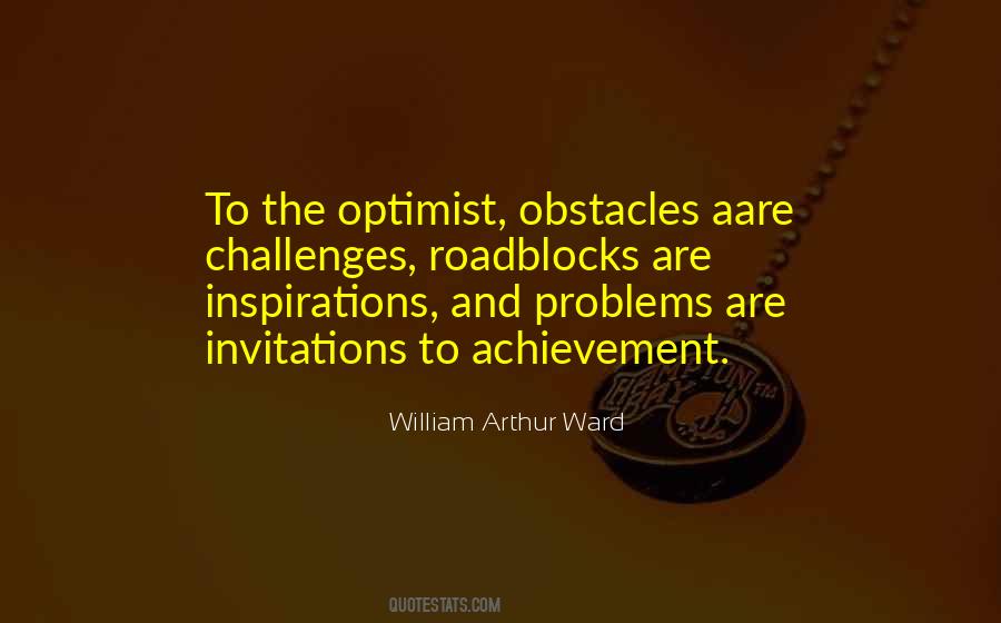 Problems Obstacles Quotes #104800