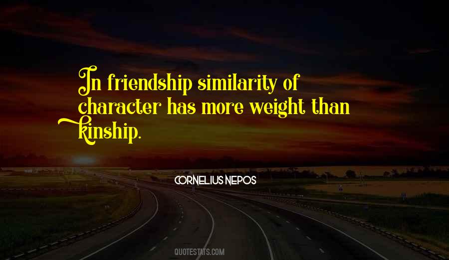 Friendship Similarity Quotes #929138