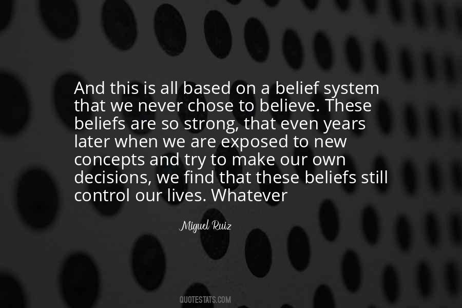 Belief System Quotes #1078580