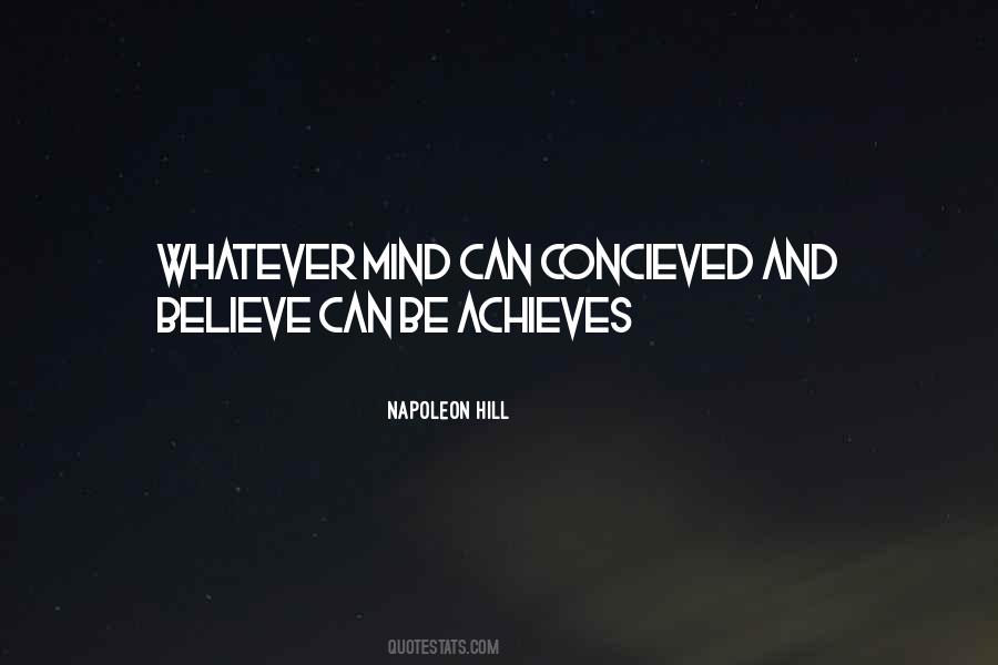 Believe Achieve Quotes #196897