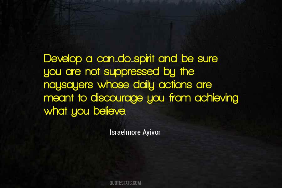 Believe Achieve Quotes #487902