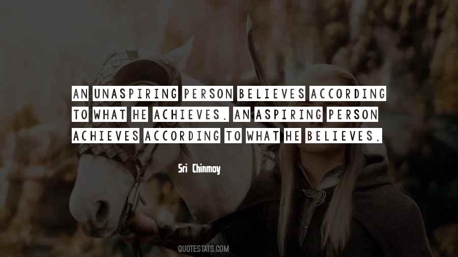 Believe Achieve Quotes #7599