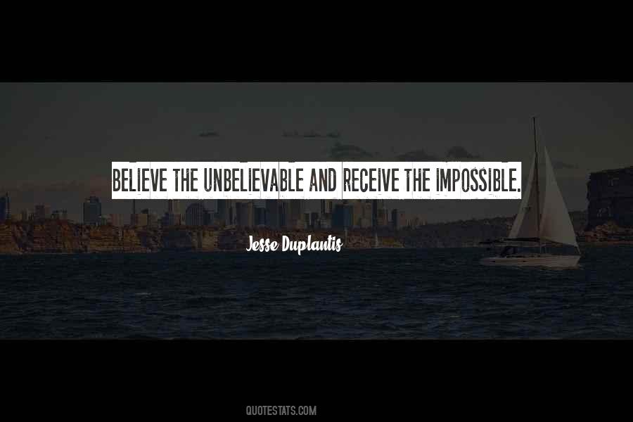 Believe And Receive Quotes #156345