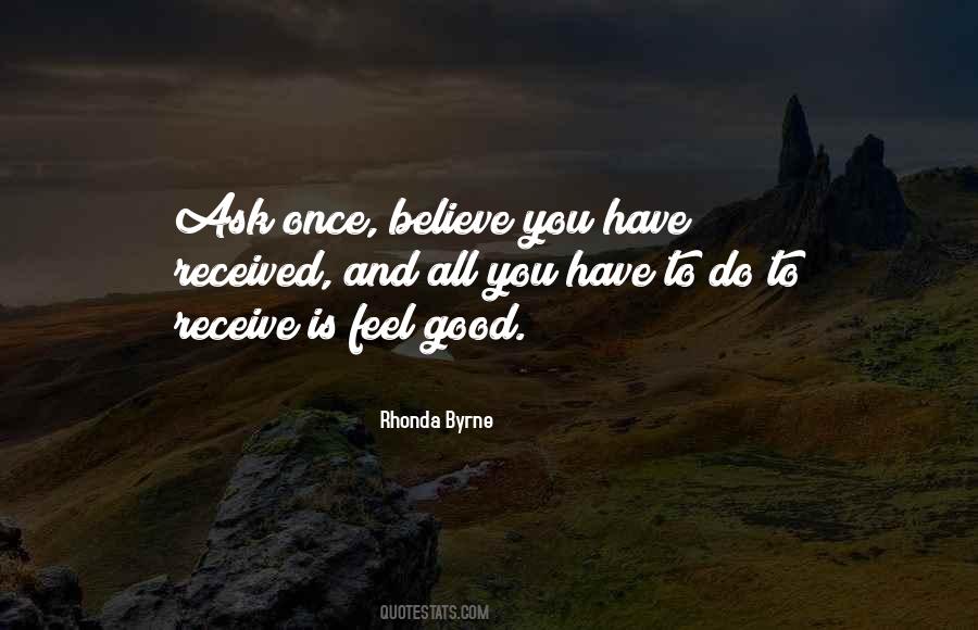 Believe And Receive Quotes #498559