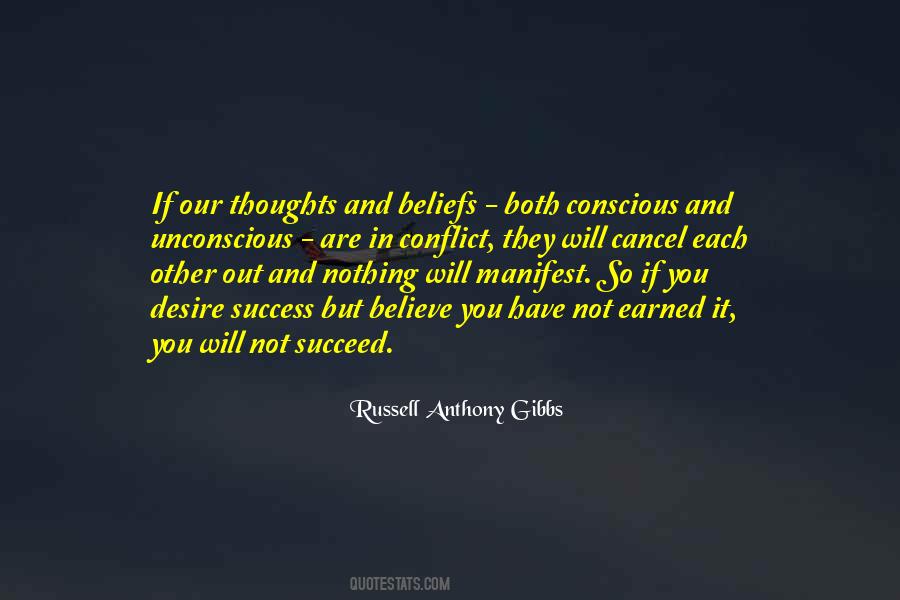 Believe And Succeed Quotes #1512462