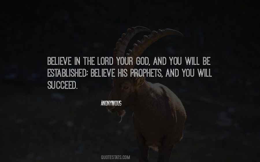 Believe And Succeed Quotes #676667