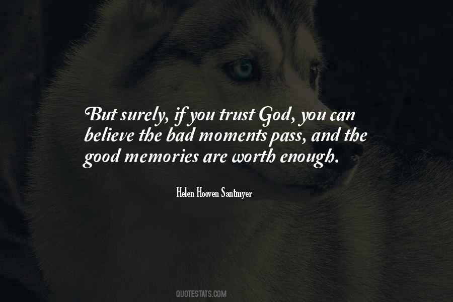 Believe And Trust God Quotes #1059122