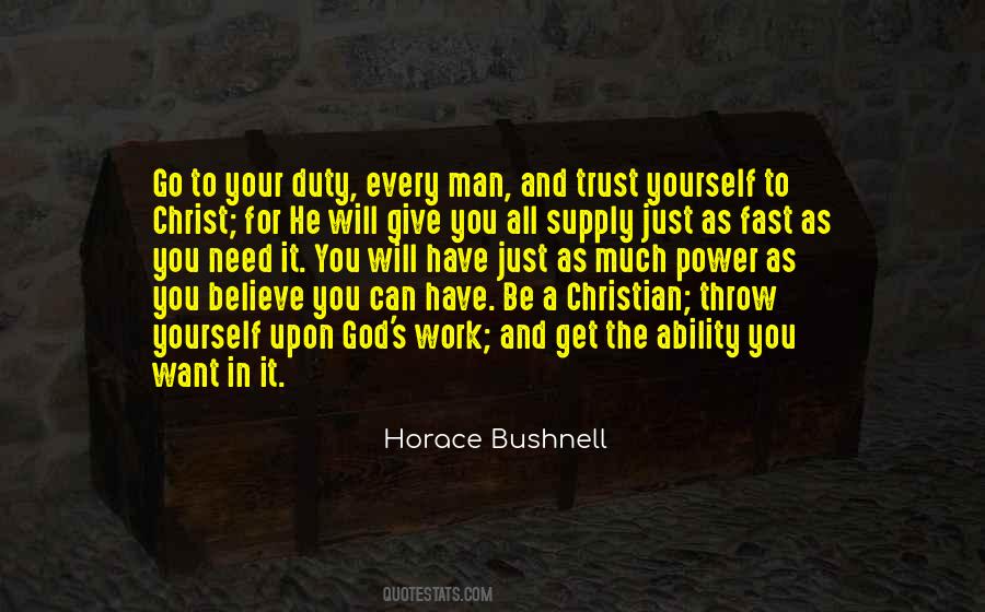 Believe And Trust God Quotes #1434975