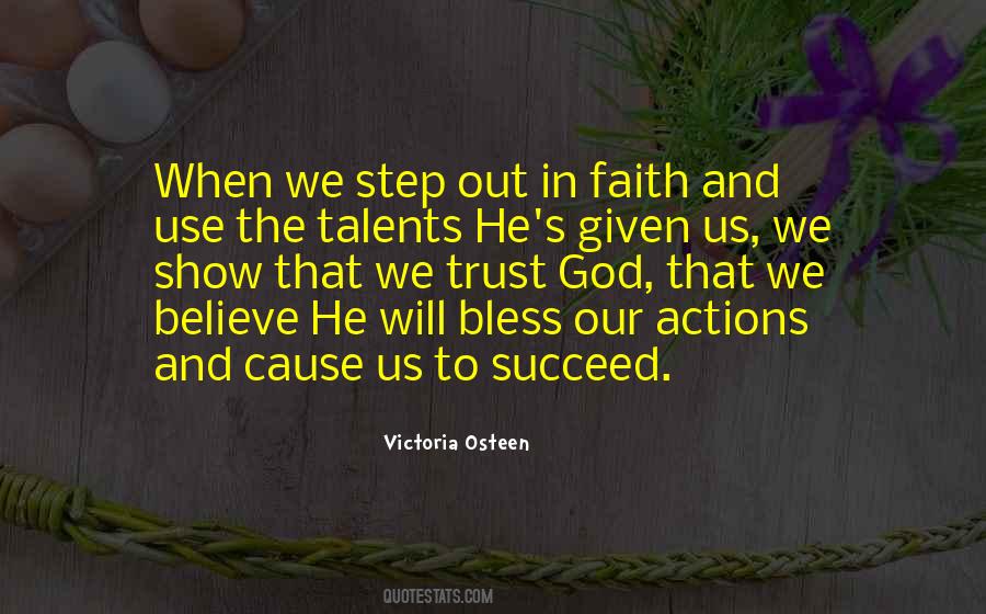 Believe And Trust God Quotes #291559