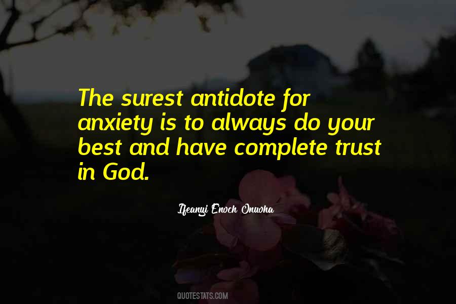 Believe And Trust God Quotes #690777