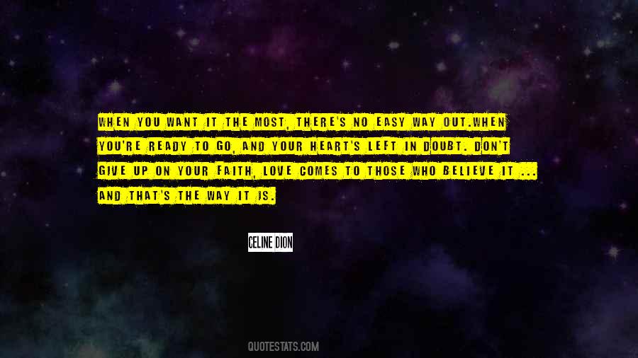 Believe Faith Love Quotes #602120