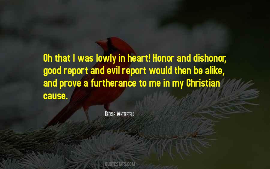 Lowly In Heart Quotes #1310569