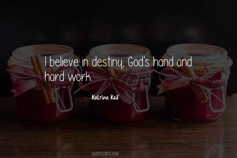 Believe In Destiny Quotes #1411919