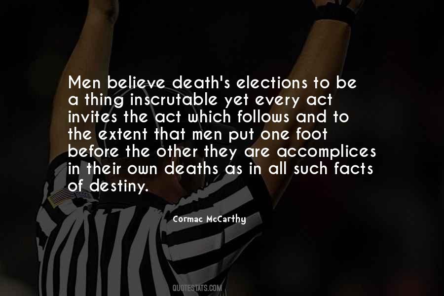 Believe In Destiny Quotes #300337