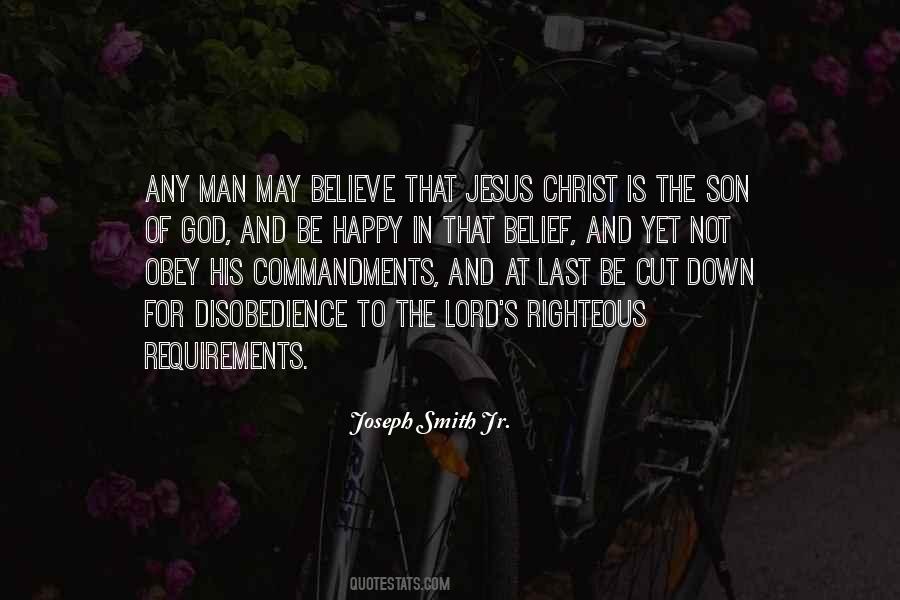 Believe In Jesus Christ Quotes #538652