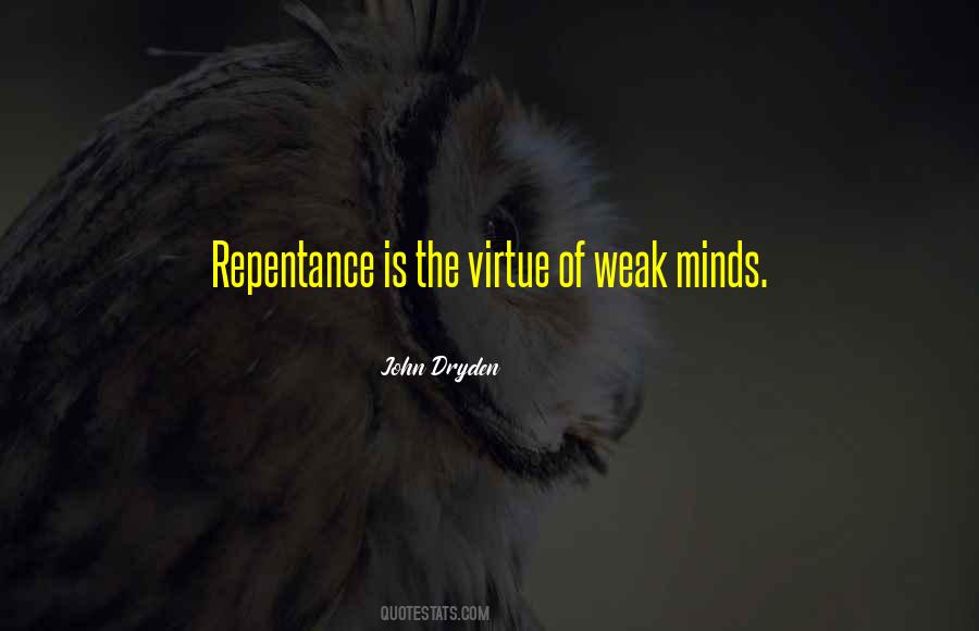 Weak Mind Quotes #253193