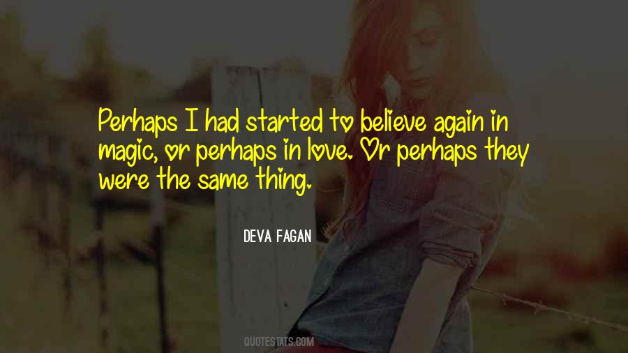 Believe In Love Again Quotes #151905