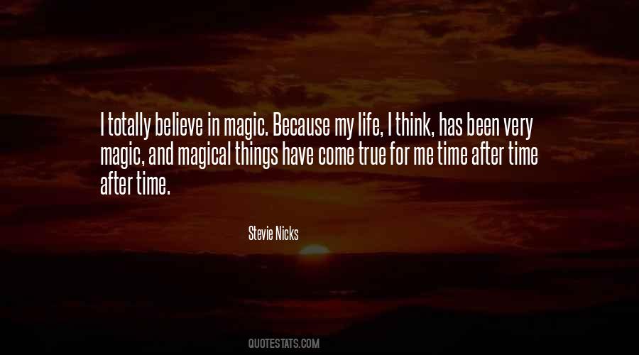 Believe In Magic Quotes #997544