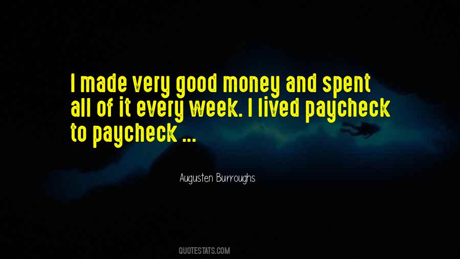 Good Money Quotes #1477241