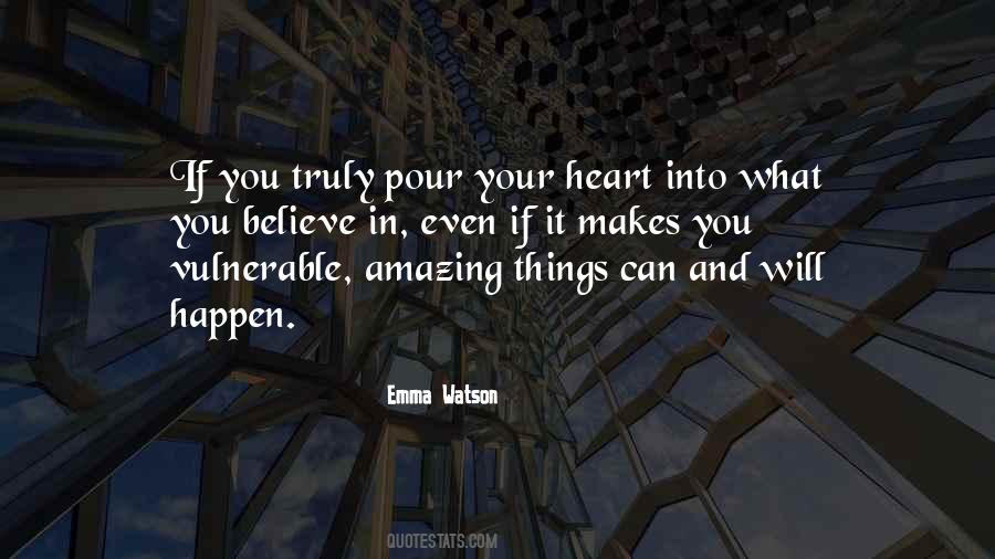 Believe It Will Happen Quotes #317577