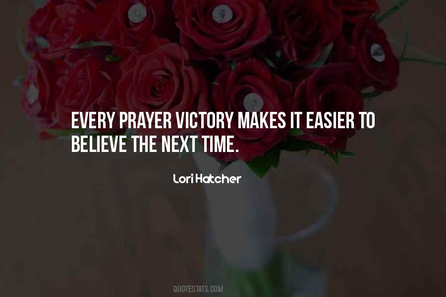 Believe Prayer Quotes #51265