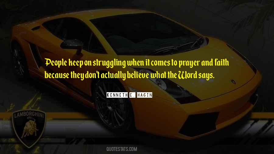Believe Prayer Quotes #644760