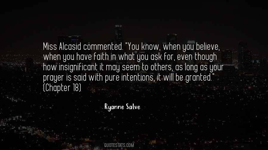 Believe Prayer Quotes #802625