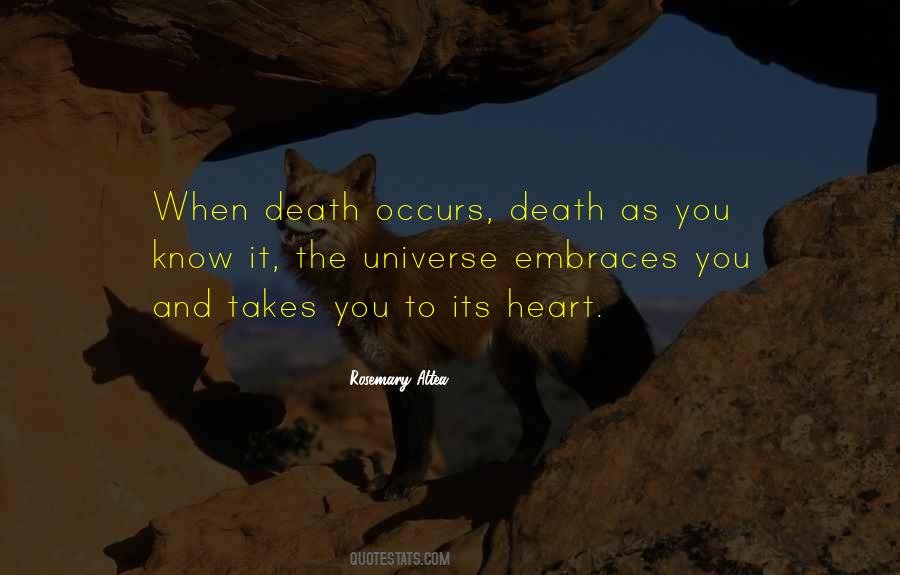Quotes About The Universe And Death #1042575