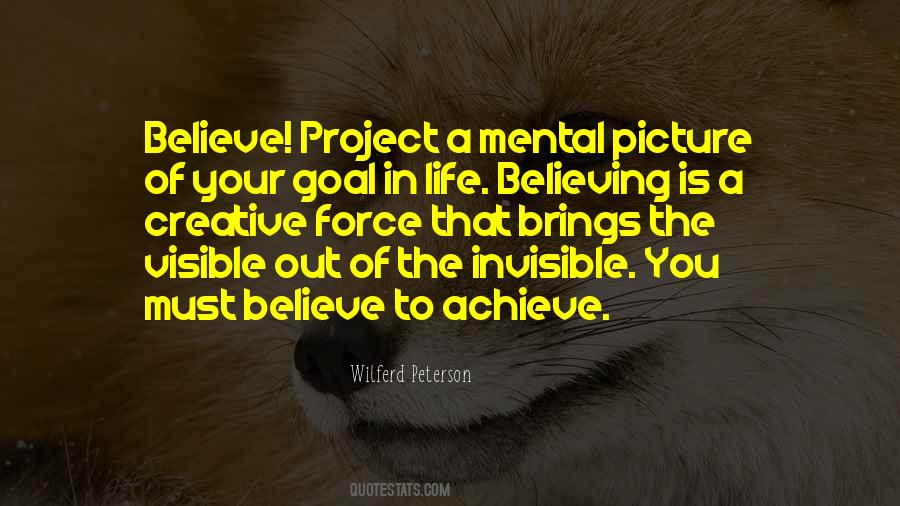 Believe To Achieve Quotes #1225885