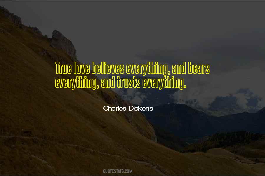 Believe True Love Quotes #537551