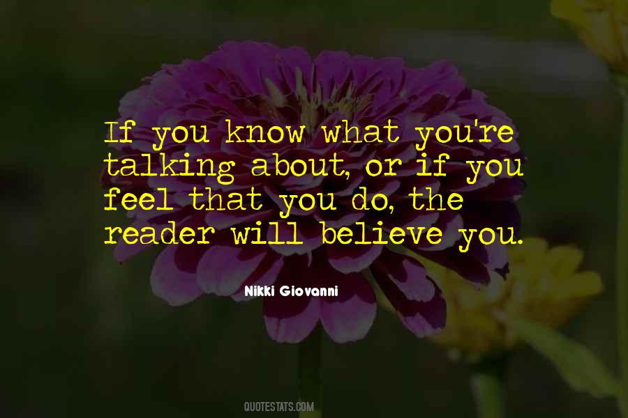 Believe What You Feel Quotes #675570