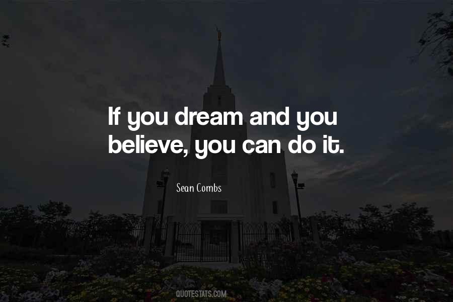 Believe You Can Do It Quotes #148659