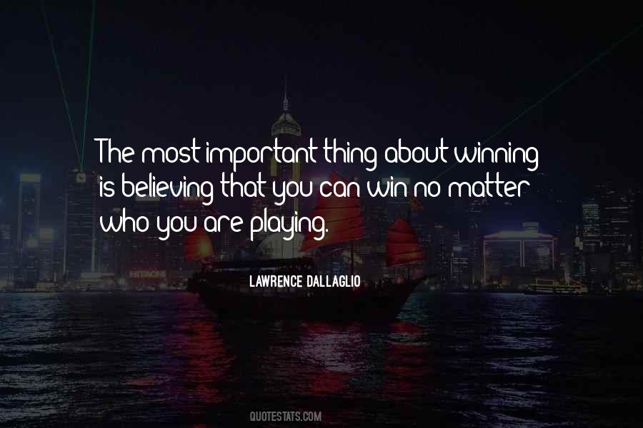 Believe You Can Win Quotes #1115559
