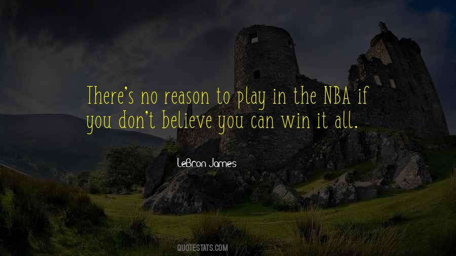 Believe You Can Win Quotes #943238