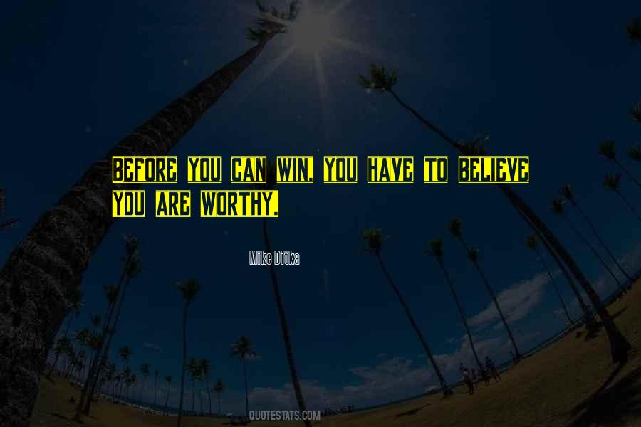 Believe You Can Win Quotes #948992