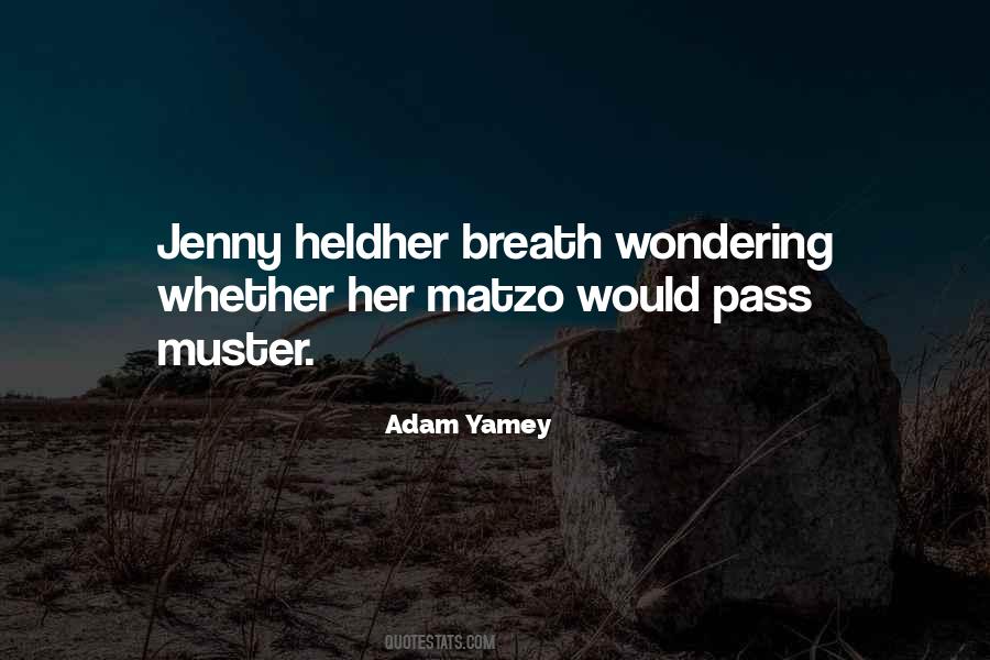 Quotes About Matzos #858154