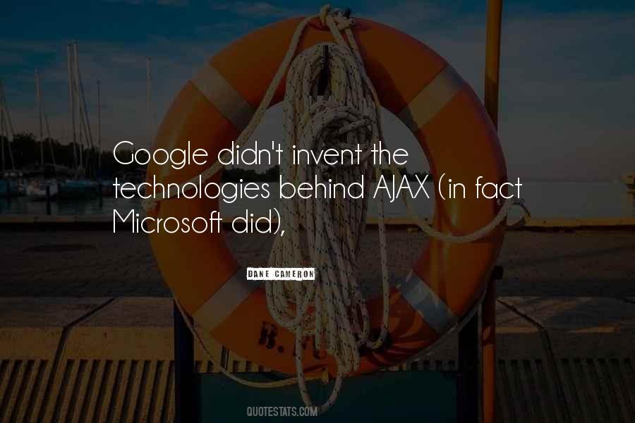 Technologies In Quotes #254625