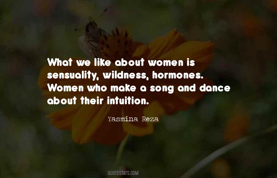 Intuition By Women Quotes #1857520