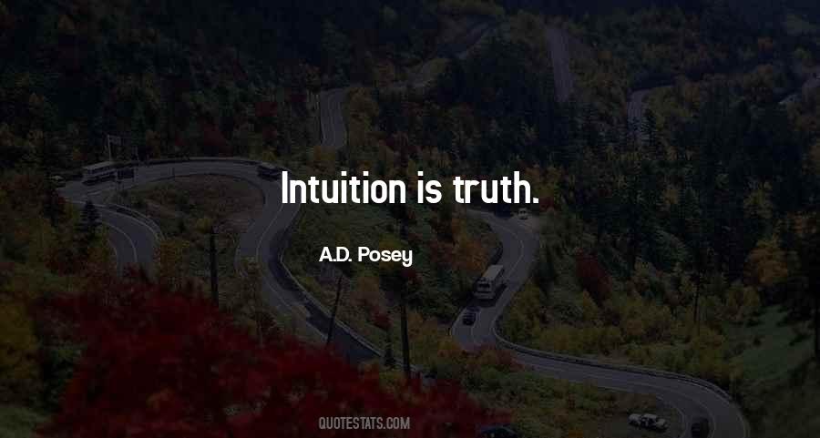 Intuition By Women Quotes #872770
