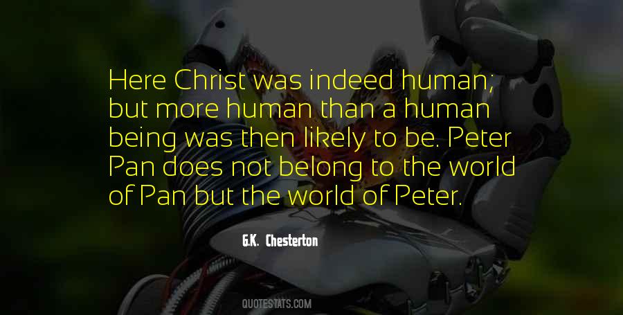 Belong To The World Quotes #1631080
