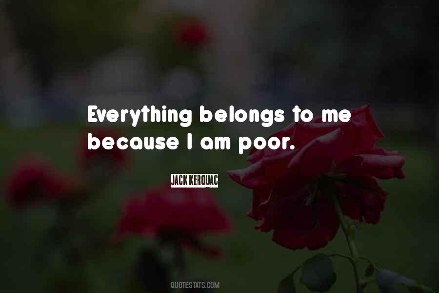 Belongs To Me Quotes #939770