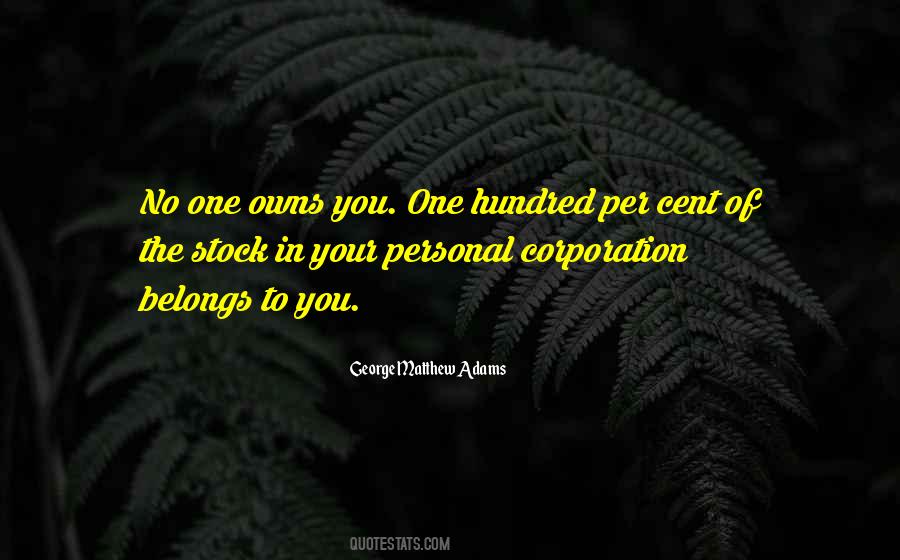 Belongs To You Quotes #77263