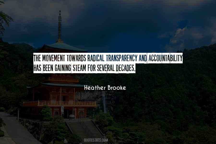 Accountability Transparency Quotes #651129